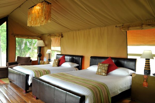 stay at luxury Lemala Ndutu Tented Camp