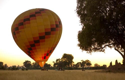 Balloon safaris in Botswana