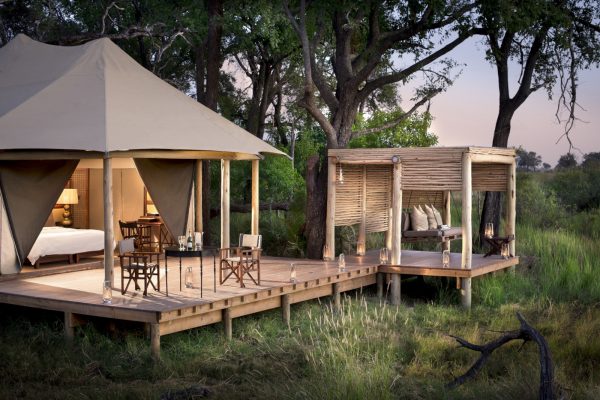 andbeyond nxabega Okavango tented camp