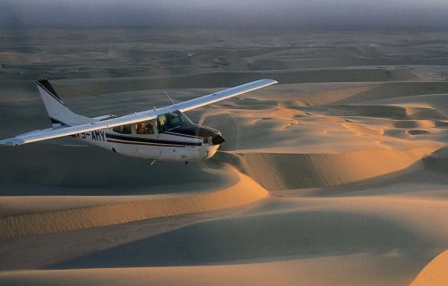 fly-in safari in Namibia