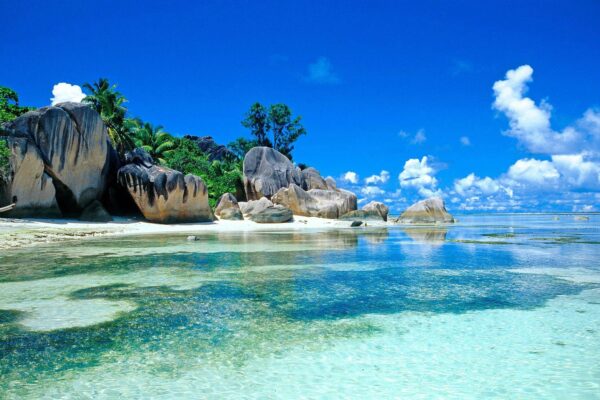 Praslin And Mahe Island